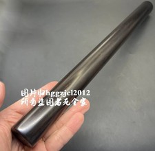 40x3CM Natural Ebony Wood Round Stick Smooth Lumber Shaft Bar Craft Materials
