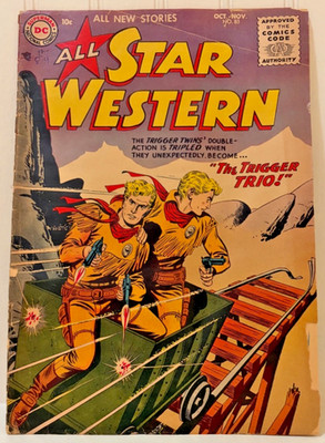 All Star Western Comic Book #85 (DC Comics October-November 1955)
