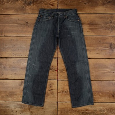 Levis 501 Jeans 29x29 Blau Regular Straight Faded Stonewash Red Tab Denim