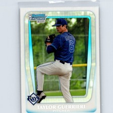 2011 Bowman Draft Picks & Prospects Taylor Guerrieri #BDPP38 Refractor Rays