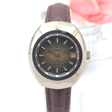 RADO Balboa Aster V Automatic Ladies Gold Tone Watch Vintage Collection