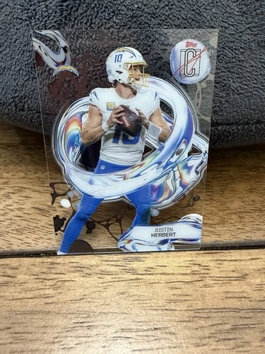 2025 Topps Signature Justin Herbert Base (RAW)
