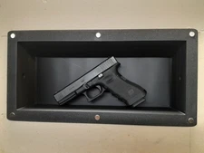 Hidden Wall Safe Air Vent Cover Secures Jewelry, FITS FULL SIZE Glock HANDGUN.