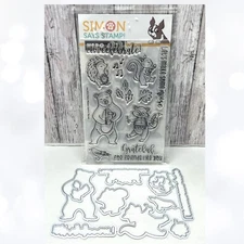 Simon Says Stamp Hero Arts MAKE SOME NOISE Stamptember Rubber Stamps Dies