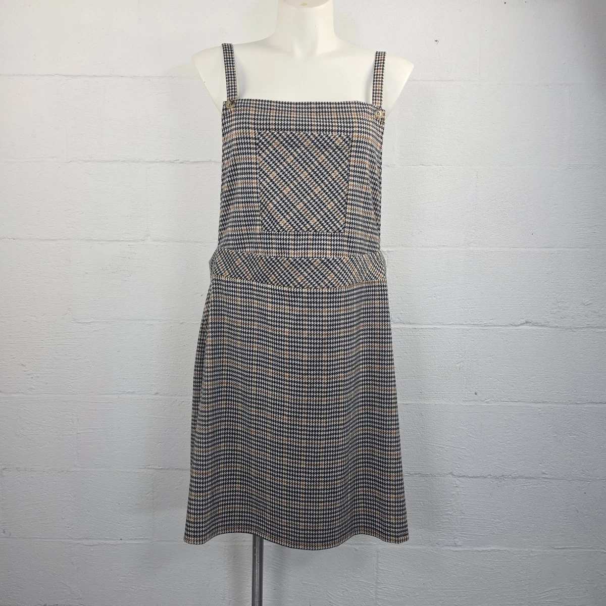 Women's Plaid Overall Dress for sale