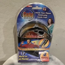 2012 GoJo Hands Free Adjustable Phone Headsets (2 Per Pack) As Seen On TV NEW