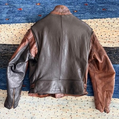 ジャケット・アウター archive EMPORIO ARMANI Leather Jacket EMPORIO ARMANI Leather Jacket Ryders Size 48 Archive Made in Italy