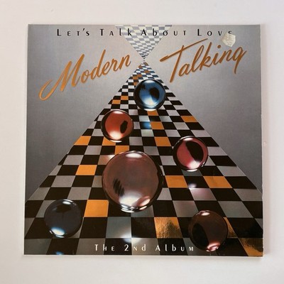 Modern Talking Let s Talk About Love Vinyl LP 1985 Germany Hansa