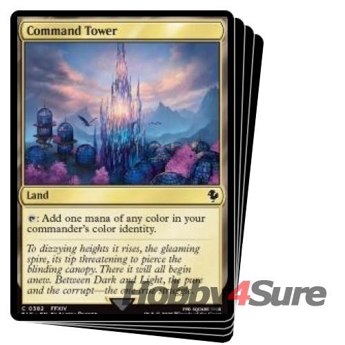 Command Tower (382) X4 M/NM Magic: The Gathering MTG Final