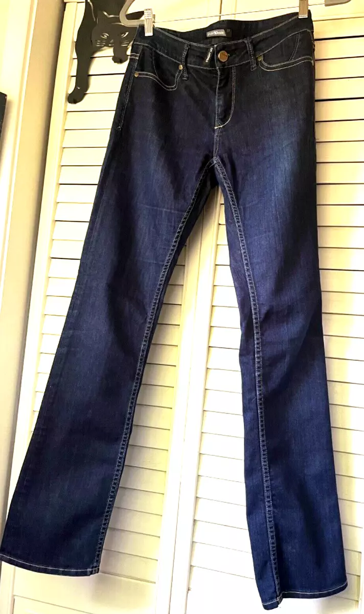 Saba Denim Jeans 27 Straight Leg Jeans Dark Wash Mid Rise