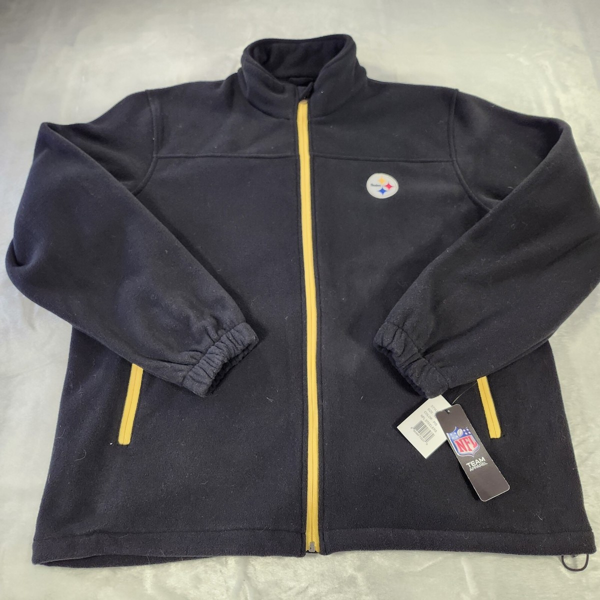 Zip Jacket Pittsburgh Steelers Fleece Jacket Pittsburgh Steelers