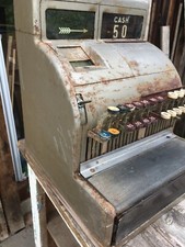 British Vintage Till The National Cash Register Company London 126 (3) Barn Find