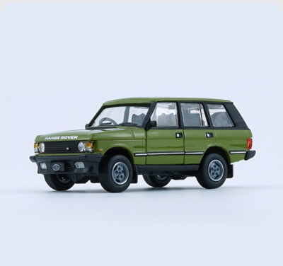 Voiture Miniature 1/64 Land Rover Range Rover Classic LSE 1992 – Vert – Marque BMC – Neuf En Boîte