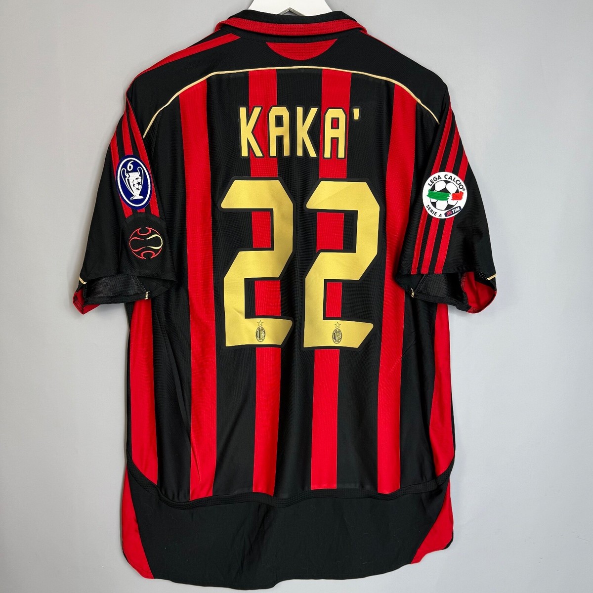 ウェア 06-07 AC Milan Game Shirt Jersey AC Milan 06/07 Champions League Final Home Jersey | Itasport