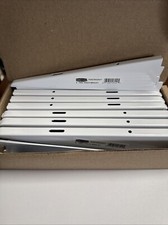 LOT OF 16 Rubbermaid  9"  Twin Track Shelving Bracket WHITE New