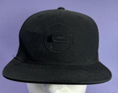 Quiksilver The Classics Trucker Hat Mesh Cap OSFM Unisex Adult Snapback Black
