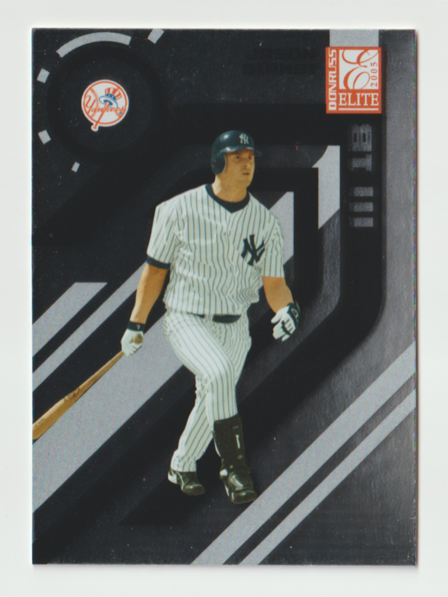 2005 Donruss Elite Baseball #102 Jason Giambi - New York Yankees