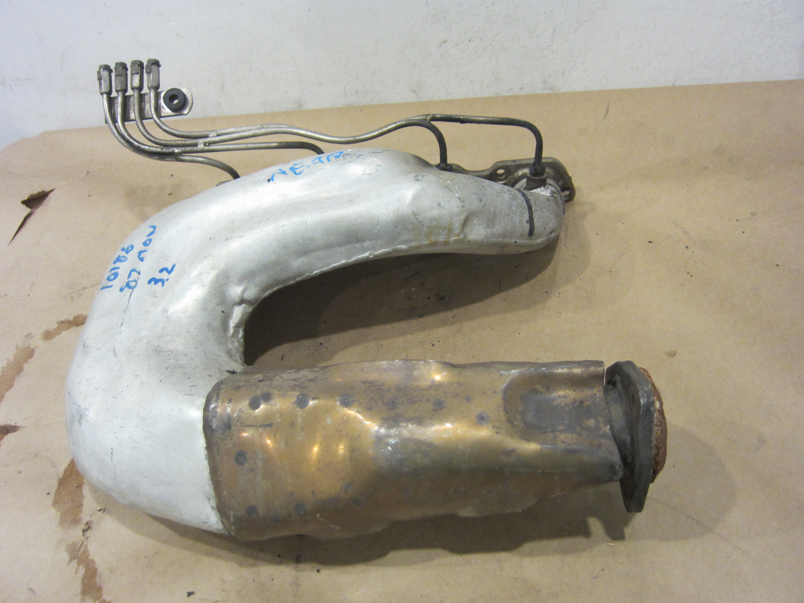 Ferrari 328, Mondial QV - Rear Exhaust Manifold (Fire Damage)  - P/N # 129003