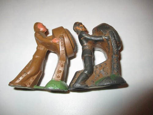 (2) BARCLAY MANOIL LEAD TOY SOLDIERS AT SEARCHLIGHT AIRCRAFT SIGNAL -1940's - Picture 3 of 3