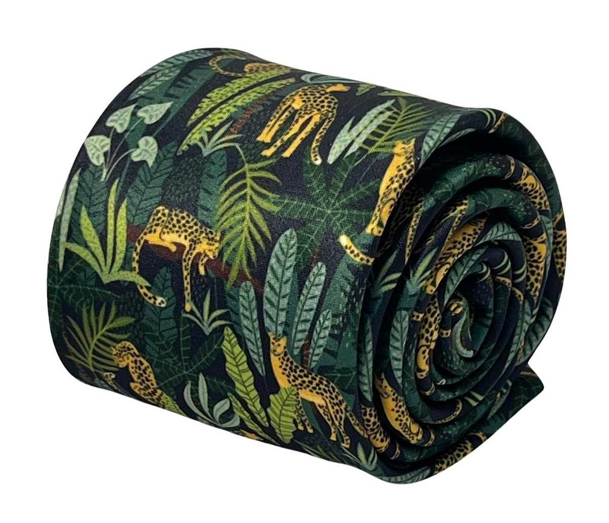 Cravatta Sottile Da Uomo In Lino Giallo Oro Senape Di Frederick Thomas - Italia - Foto 4