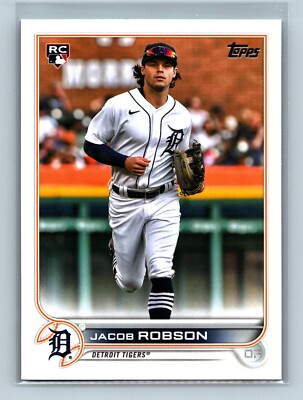 2022 Topps Series 2 - #623 Jacob Robson (RC)