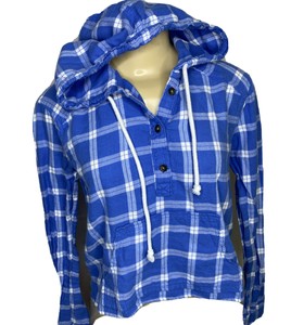 flannel hoodie hollister