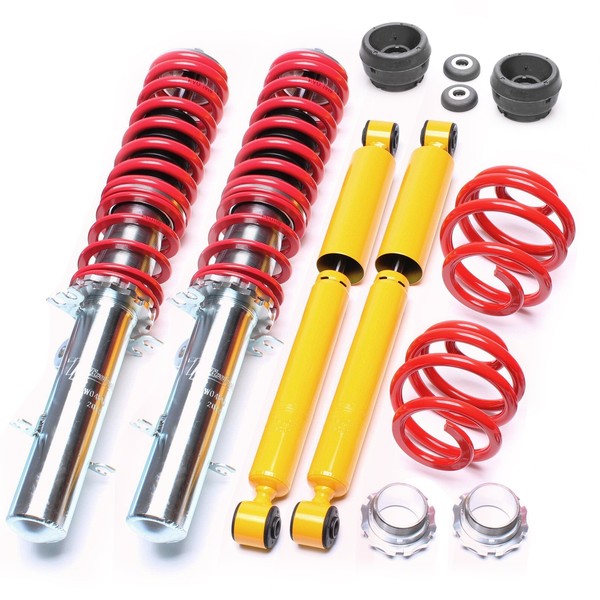 TA Technix Gewindefahrwerk + 2 Domlager SPORT-FAHRWERK Golf 4 A3 Allrad-image