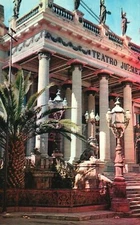 Juarez Theater Guanajuato 18th-Century Theatre in Mexico Vintage Postcard