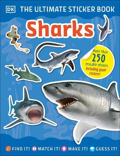 Ultimate Sticker Book Sharks (Tascabile) Ultimate Sticker Book