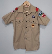 Boy Scouts Official Stonewall Jacket West Virginia VA Youth Shirt Size Large