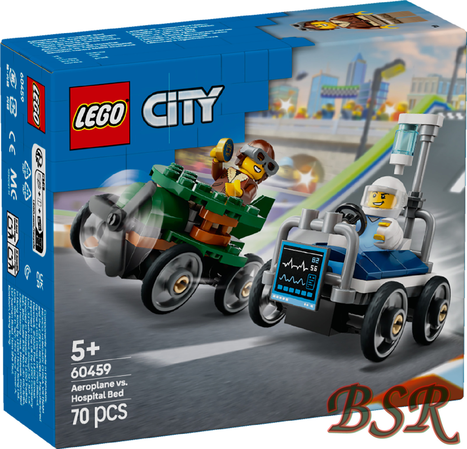 Lego - City - 60459 Flugzeug Vs. Krankenhausbett - Bild 2