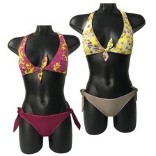 Bikini Donna triangolo sfoderato MISS BIKINI LUXE tinta unita + fantasia 18382