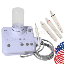 Ultrasonic Piezo Dental Scaler 2*Bottles / Handpiece Fit EMS WOODPECKER Cavitron