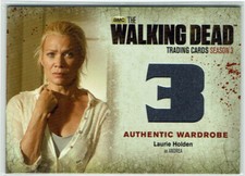 2012 Cryptozoic Walking Dead Season 2 Wardrobe Costume Card Guide 49
