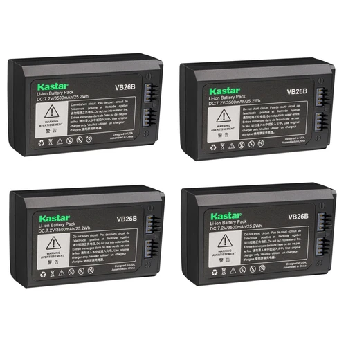 Kastar VB26B Battery Replacement for GODOX Flash Speedlight V860III-O V860III-S - Picture 8 of 8