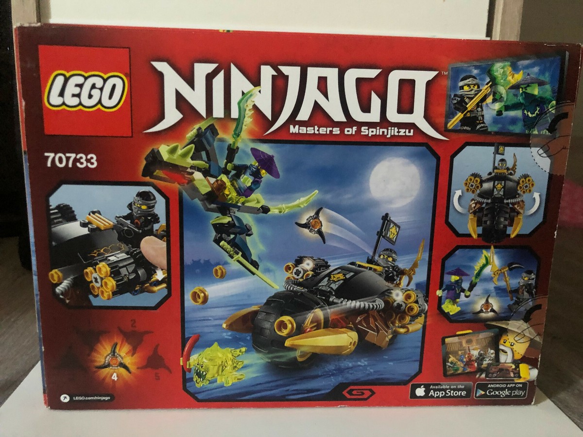 Lego ninjago 70733 neuf en boîte Masters of the Spinjitzu retired