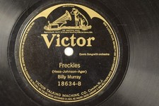 Billy Murray - 78 RPM Victor - Freckles / You'd Be Surprised L31