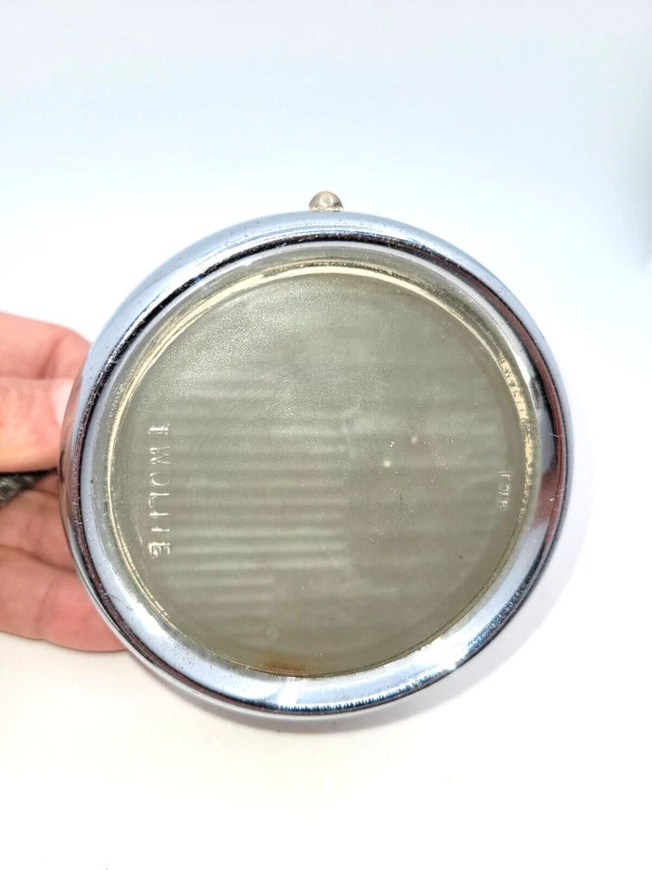 Raro par de luces de capucha de coche Willys Knight vintage ~1928-29 Foto 2 de 4