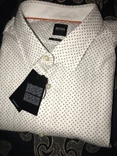 HUGO BOSS BLACK LABEL REGULAR FIT Lukas 53 shirt NWT Small Winter