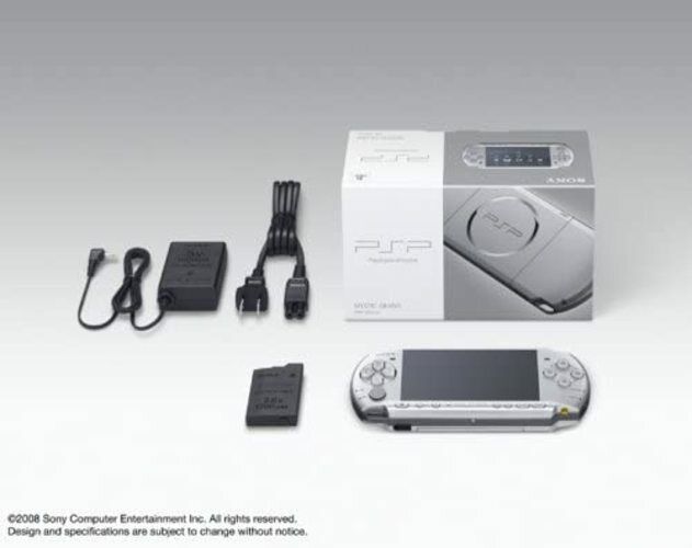 PSP PlayStation Portable Mystic Silver PSP-3000MS - Helia Beer Co