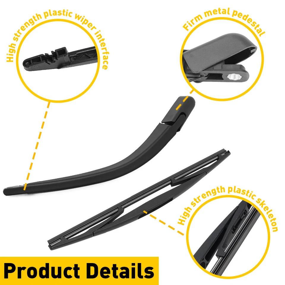 Brazo y hoja de ventana limpiaparabrisas trasero para Dodge Magnum 2005 2006 2007 2008 Dodge Nitro Foto 4 de 4