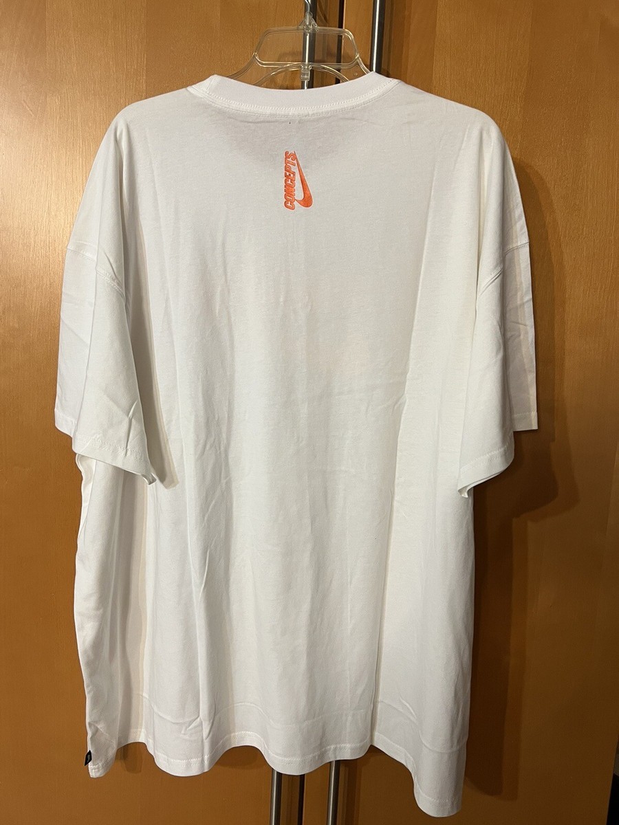 Nike SB x Concepts Orange Lobster T-Shirt US XXL White/ Orange