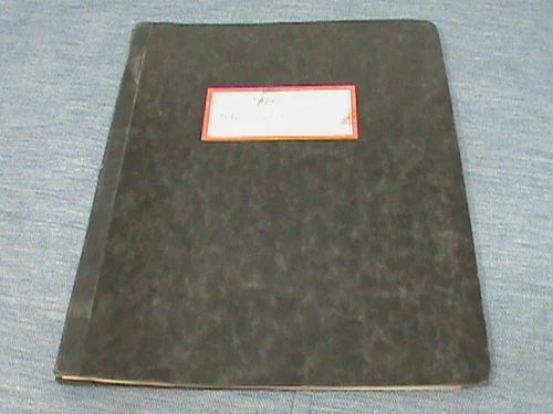 Vintage YALE Forklift  Model G51P  Parts Manual 6000/7000/8000/1000lbs Cap. 1963