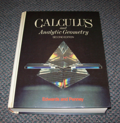 Calculus With Analytic Geometry By Edwards and Penney 2nd Ed 1985 Hardcover NOS