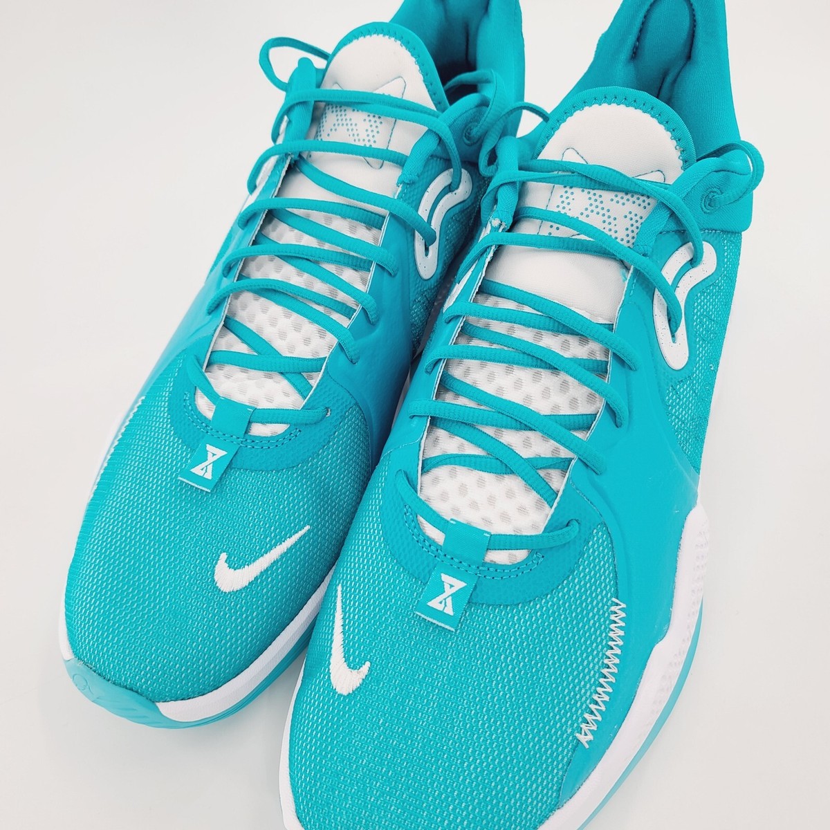 Nike PG TB Promo Mens Size Shoes Rapid Teal White DM5045