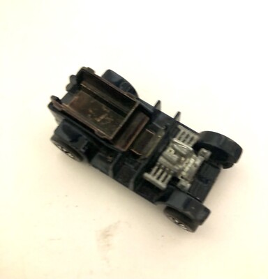 1969 Hot Wheels Redline Paddy Wagon Black Blue RL Vintage Mattel