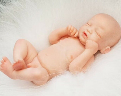silicone baby doll making mold ,3D baby mold 0-0821