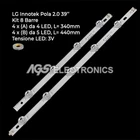 LG INNOTEK POLA2.0 LED STRIP BARS AGF78400401 39LN540V 39LN570V 39LN5400