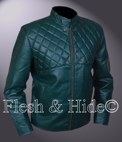 Kid's Stephen Amell Oliver Queen Green Arrow Jacket, Quiver & Removable Hood - Picture 9 of 26