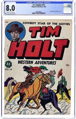 Tim Holt #1 CGC 8.0 1948 4652009012
